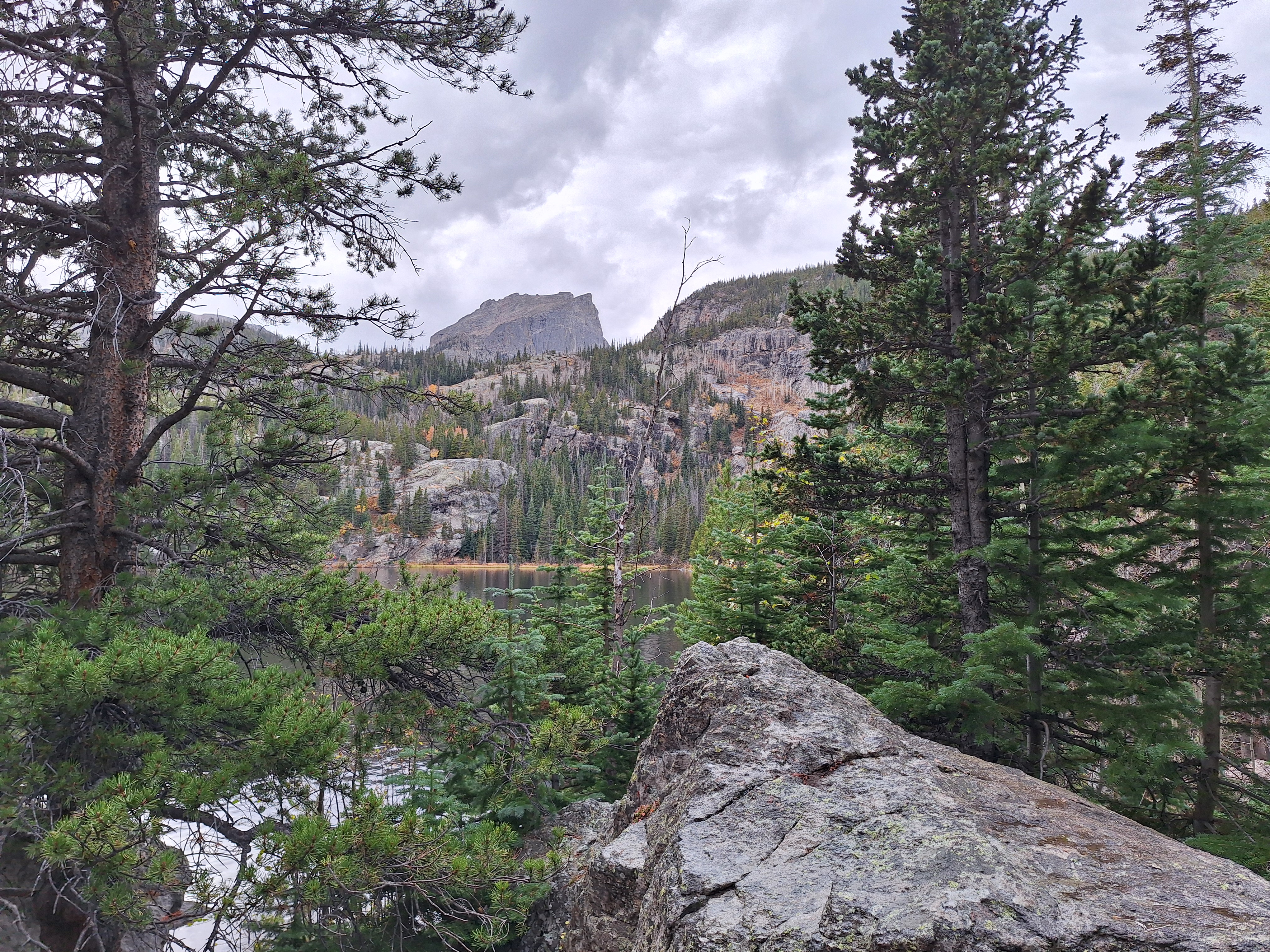 Rocky mountain trail